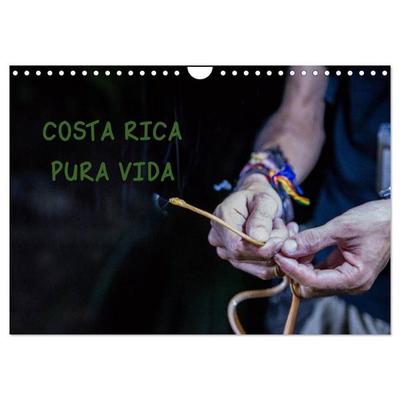 COSTA RICA - PURA VIDA (Wandkalender 2027 DIN A4 quer), CALVENDO Monatskalender