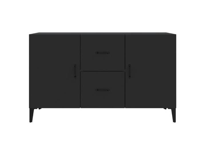 Remise 2026®Enfilade de rangement Noir - Buffet bas - noir - 100x36x60cm - Bois d'ingénierie 843 9668973