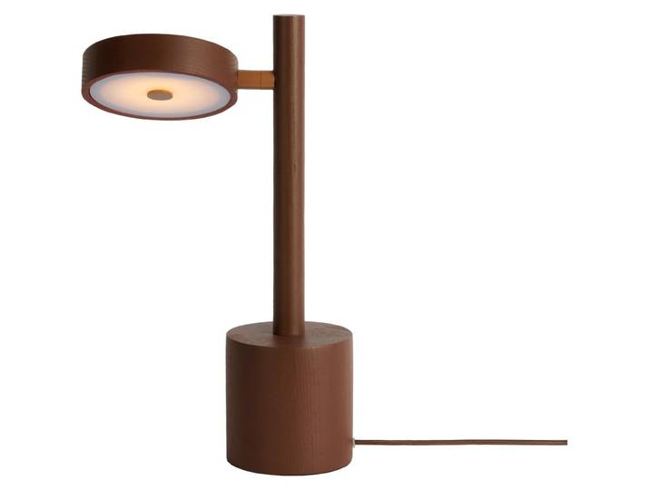 GOOD&MOJO - Lampe de table Okinawa - Marron - Ø21x35cm - Lampe de table\, lampe de chevet\, salon\, chambre à coucher
