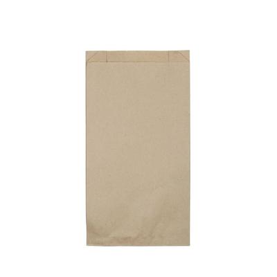 greenbox - Flachbeutel aus Papier 15 + 6 x 29 cm, braun, 1000 St.