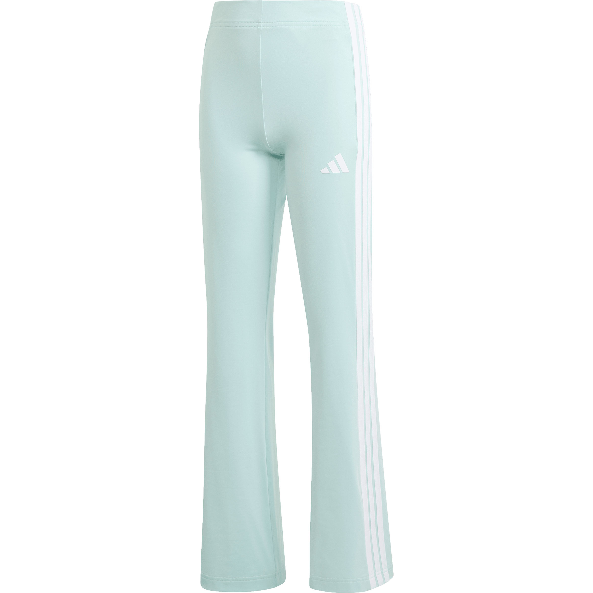 adidas Essentials 3S Flared Tights Kinder Tights & Leggings blau Größe 140 Training & Fitness Schnell trocknend
