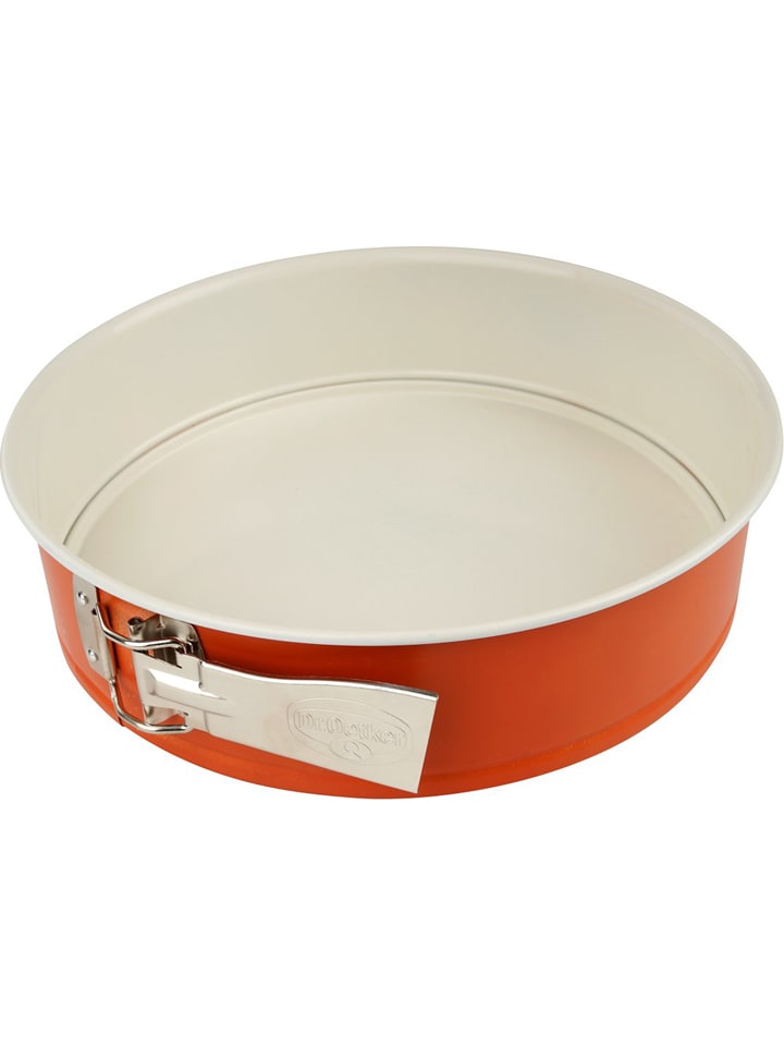 Dr. Oetker Springform "Maus" in Orange/ Weiß - Ø 26 cm - onesize