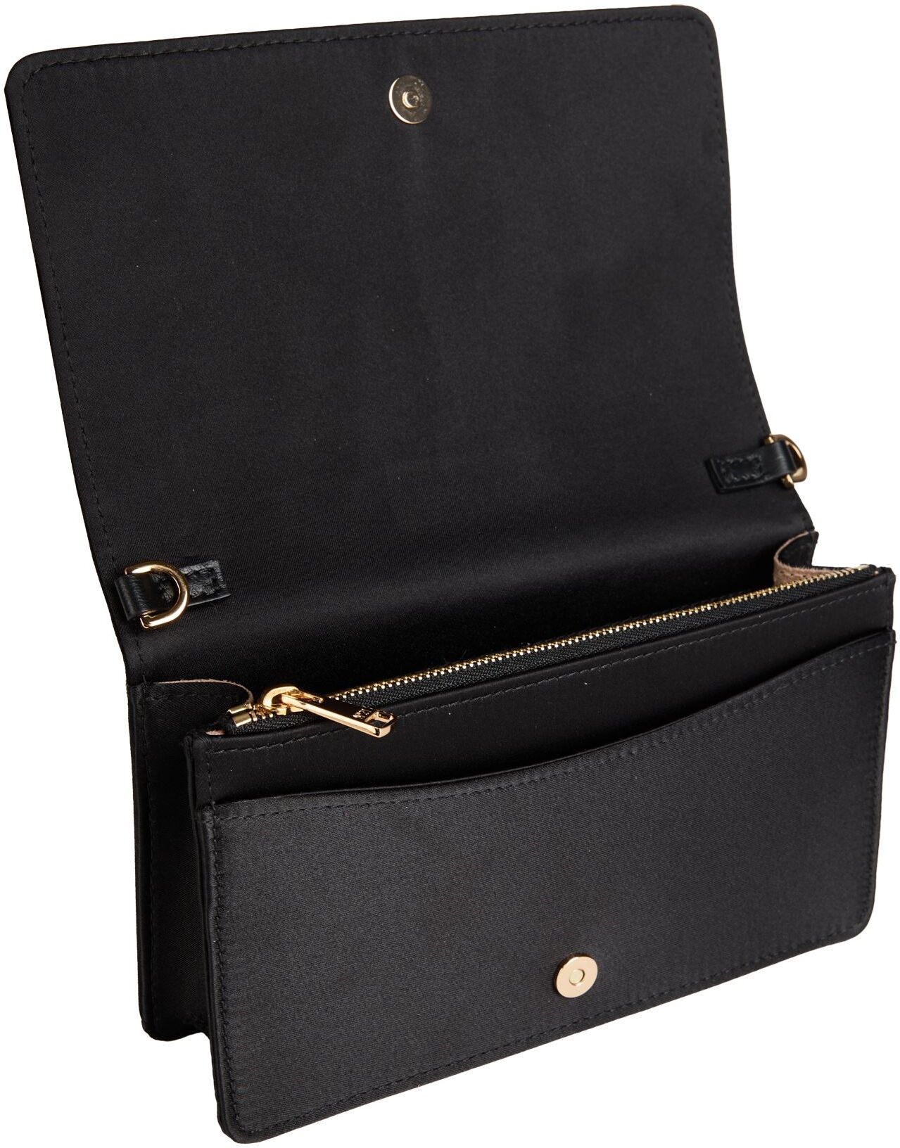 N°21 Bolso con bandolera Mujer Negro -- Mujer