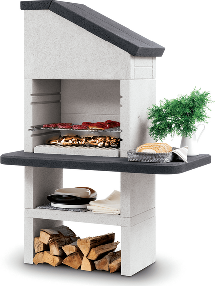 Palazzetti Dubai - Grillkamin - für Holz und Holzkohle
