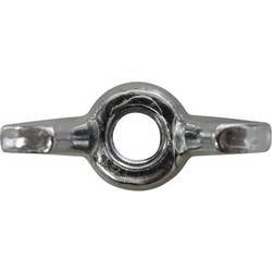 TOOLCRAFT 812810 Flügelmutter M6 Stahl verzinkt 100 St.