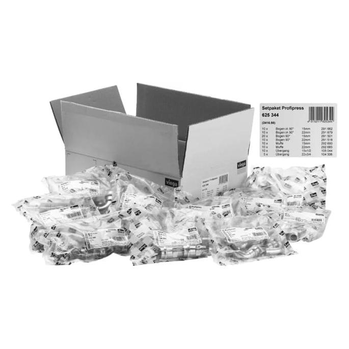 Viega 625344 Setpaket Profipress-Set 1 2416.98 (Pressverbindung) (625344)
