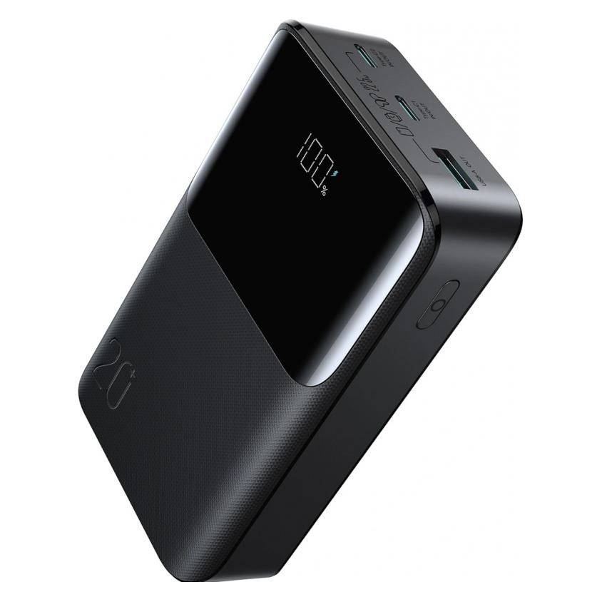 Joyroom JR-QP192 Star Series Mini 22.5W Digital Display Fast Charging Power Bank 20000mAh - Black (20000 mAh, 22.50 W, 77 Wh) (JR-QP192 Mini)