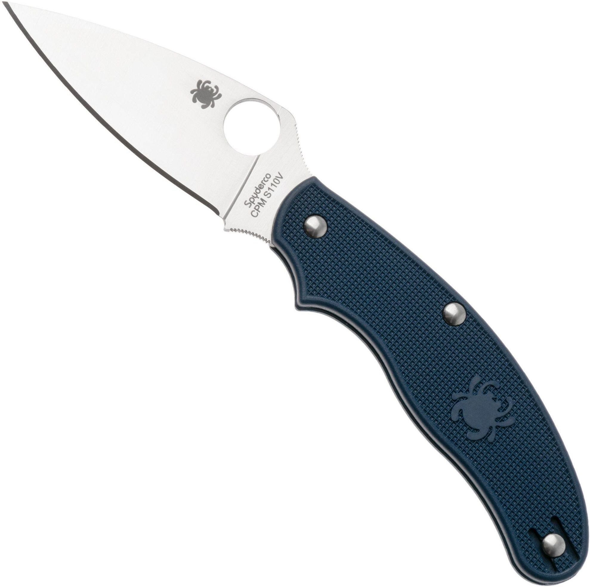 Spyderco UK Penknife S110V Dark Blue C94DBL coltello da tasca