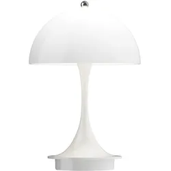 Panthella 160 tragbare Tischleuchte Opal Weiß