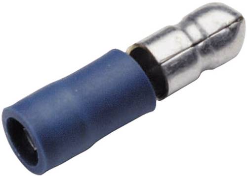 Cimco 180304 Rundstecker 4mm² 6mm² Stift-Ø: 4mm Teilisoliert Gelb