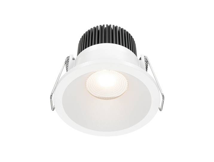 Maytoni Led-Spot, Weiss, Metall, G, 6 cm, CE, gleichmässige Lichtverteilung, Lampen & Leuchten, Innenbeleuchtung, Spots & Strahler, Einbauspots