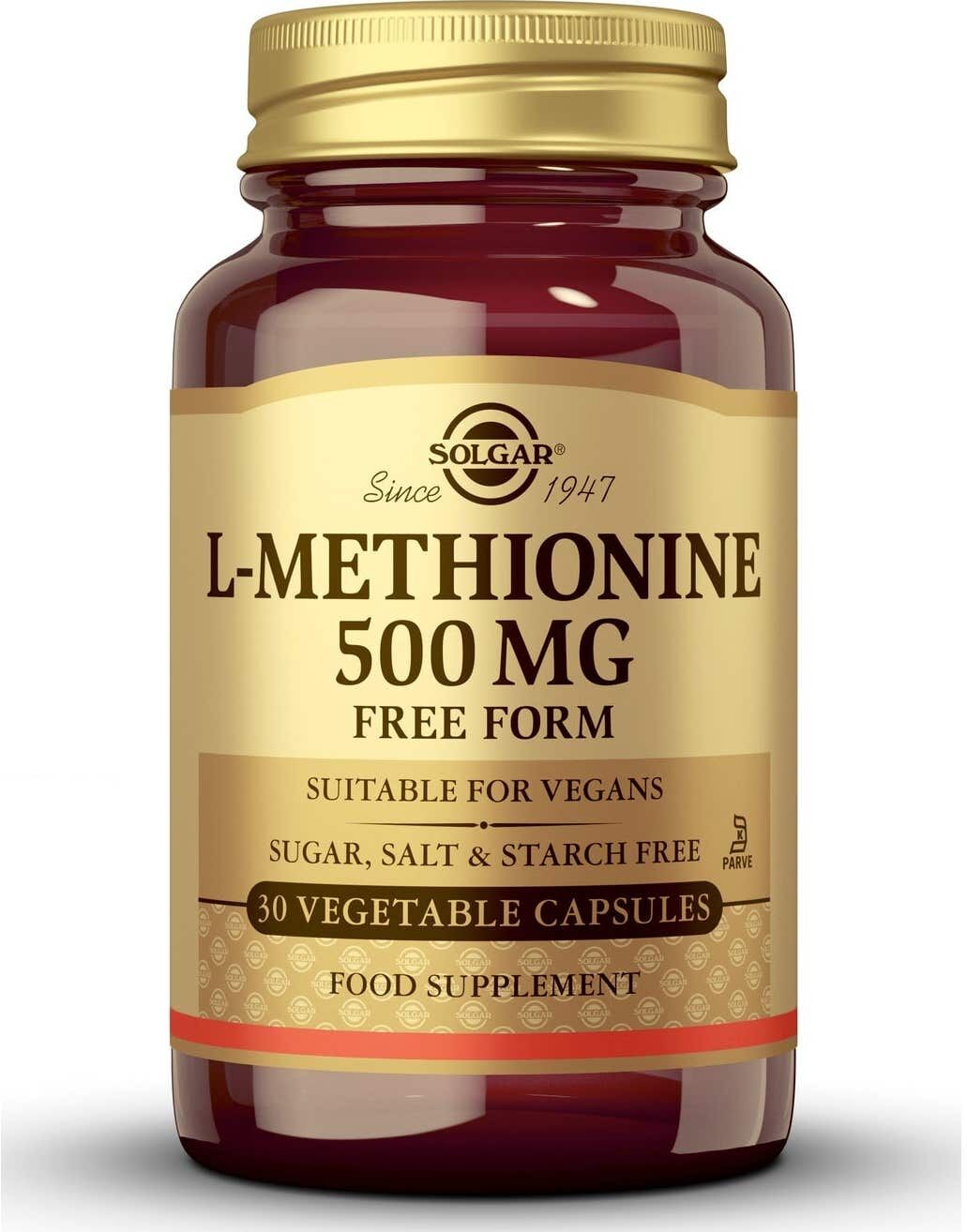 Solgar L-Metionina 500 mg 30 caps