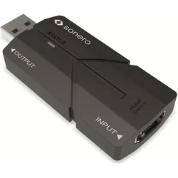 Sonero USB 2.0 Konverter X-AVT200, HDMI zu USB (HDMI), Video Adapter, Schwarz