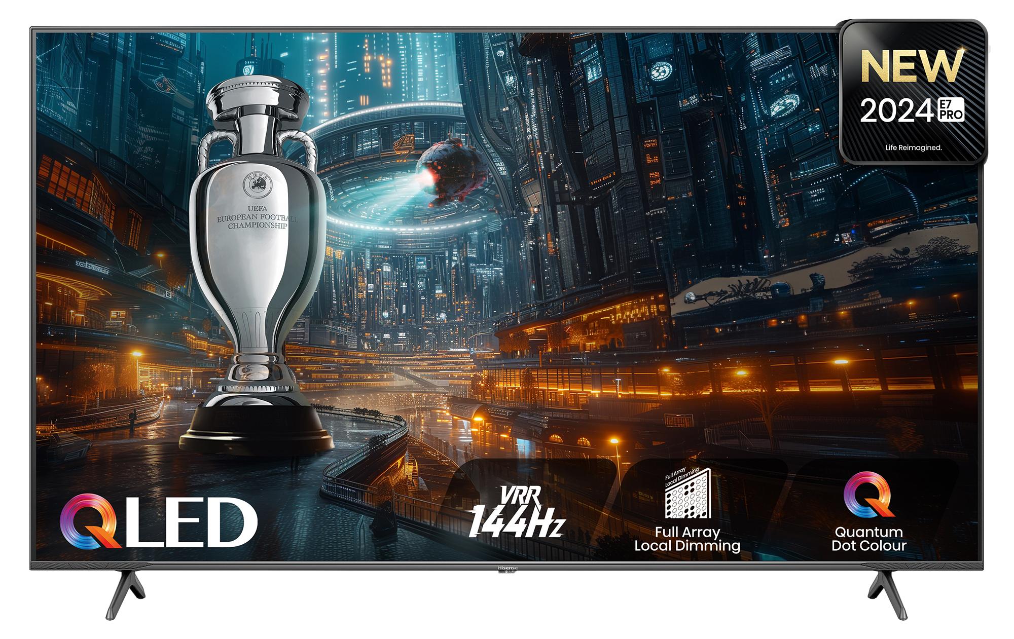 Hisense 75E7NQ PRO Fernseher 75 Zoll Dolby Vision IQ Game Mode Pro VIDAA U7.6