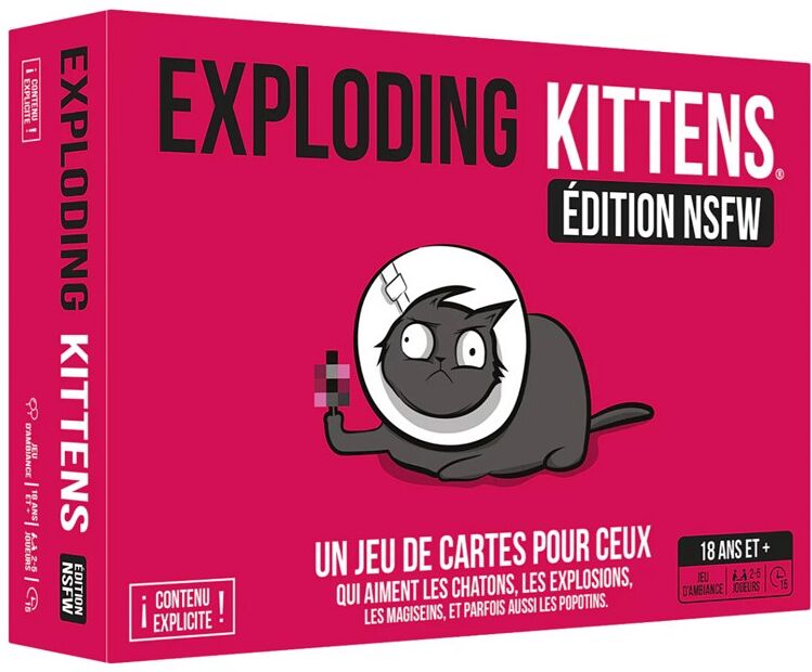 Exploding Kittens : NSFW Edition Rose