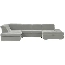 Lounge Collection Wohnlandschaft mit verschiedenen Funktionen Spencer ¦ grau ¦ Maße (cm): B: 382 H: 102 T: 260.0