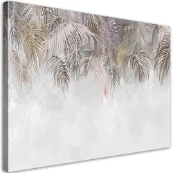 WANDBILD palmenblätter