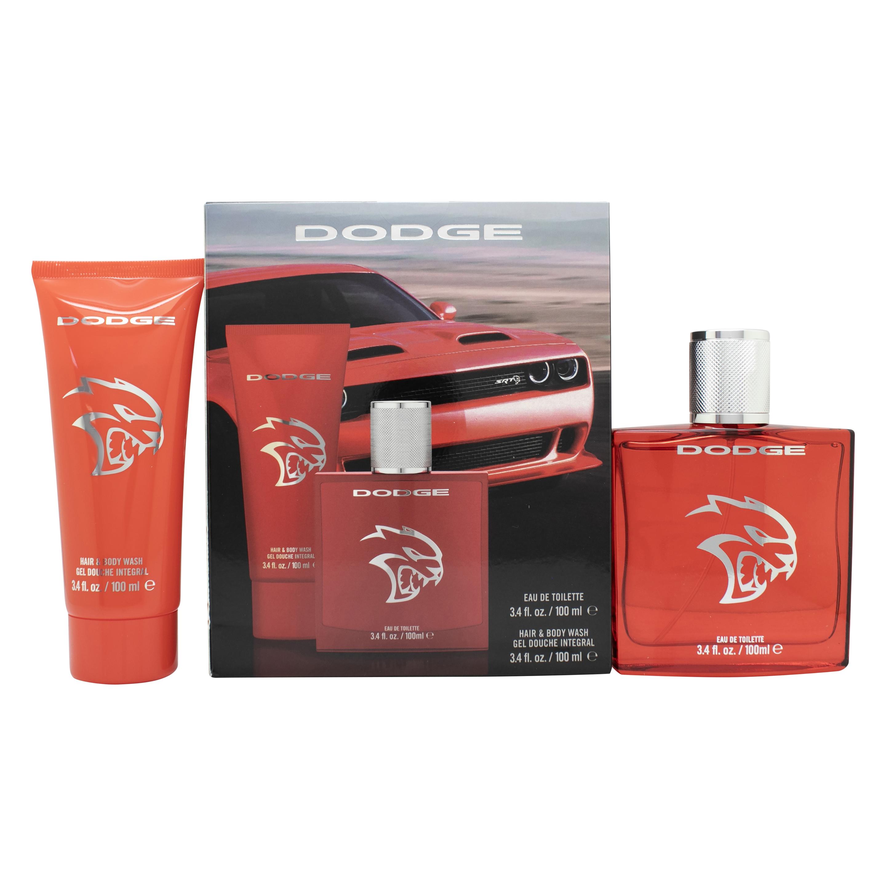 Dodge Legacy Hellcat SRT Gift Set 100ml EDT + 100ml Body Wash (Körperpflegeset, Parfum Set) (67056186)