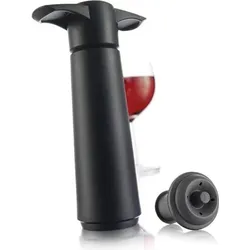 Wine Saver Wein-Vakuumpumpe mit Korken schwarz