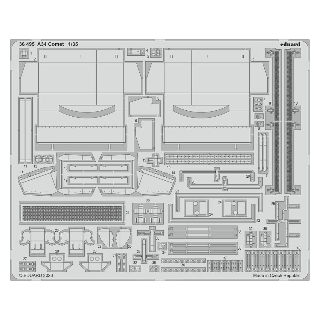 Eduard A34 Comet 1/35 for TAMIYA (36495)
