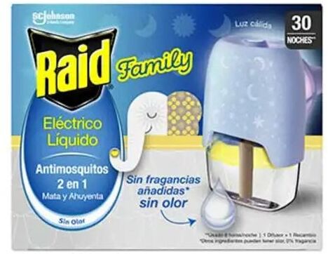 Raid Family Aparato + Recambio 21 Ml