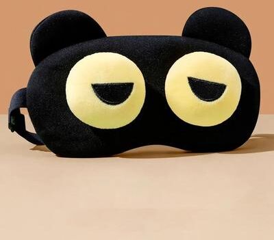 Uplifted Finds Women Breathable Polyester Eye Mask For Sleeping Travel Blindfold c