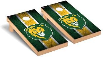 Skip's Garage Southeastern Louisiana SLU Lions Vintage Cornhole Board Set