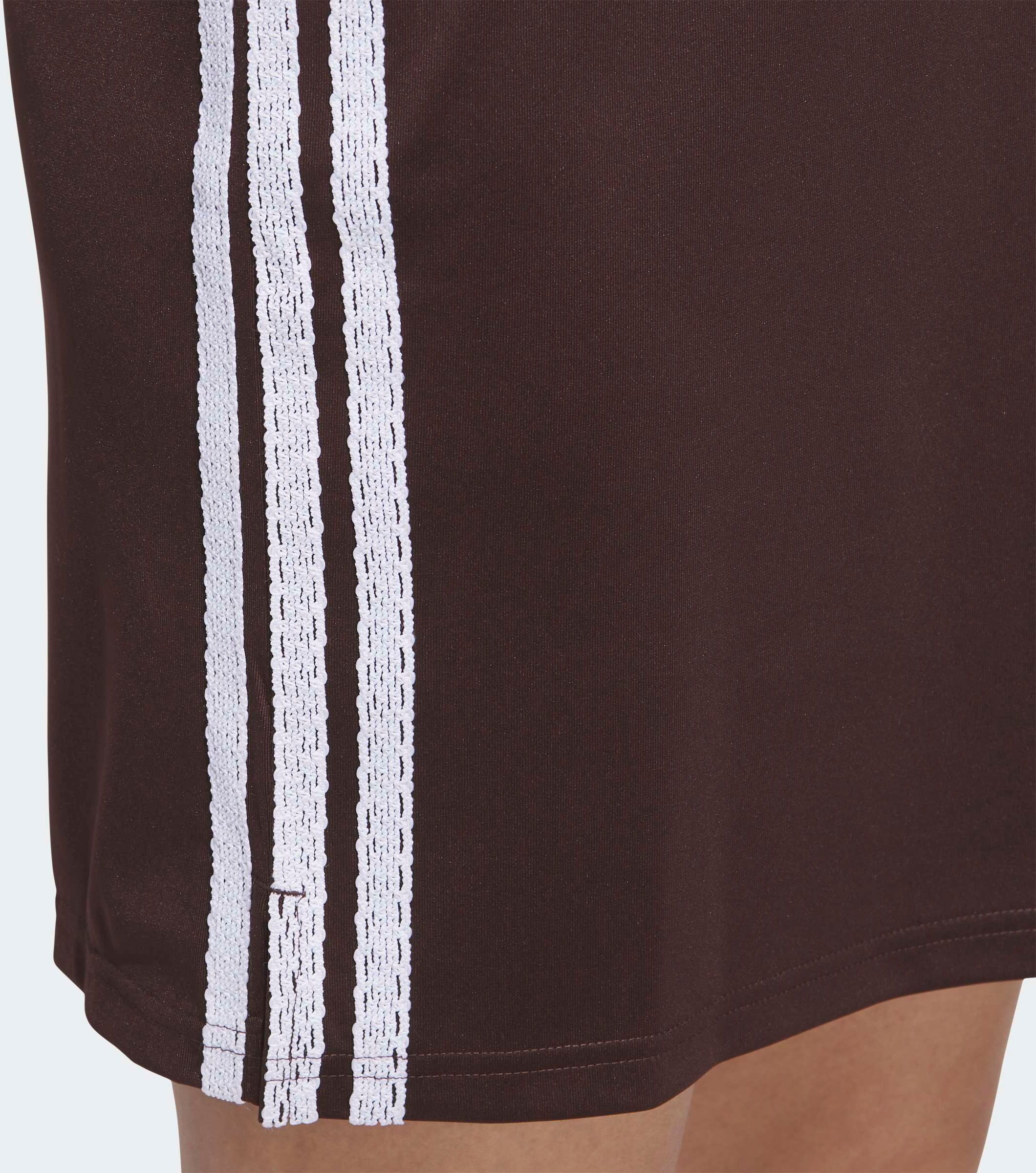 Shirtkleid ADIDAS SPORTSWEAR "SPORT CRAFT SHIFT", Damen, Gr. XS, N-Gr, braun (shadow braun), Obermaterial: 100% Polyester, Kleider Shirtkleid shadow braun XS, N-Gr