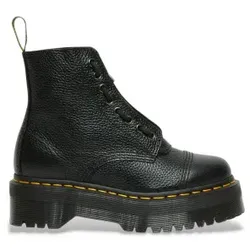 Dr Martens für Damen. 22564001 Sinclair Lederstiefel schwarz (39), 3 bis 5 cm, Reißverschluss, Lässig