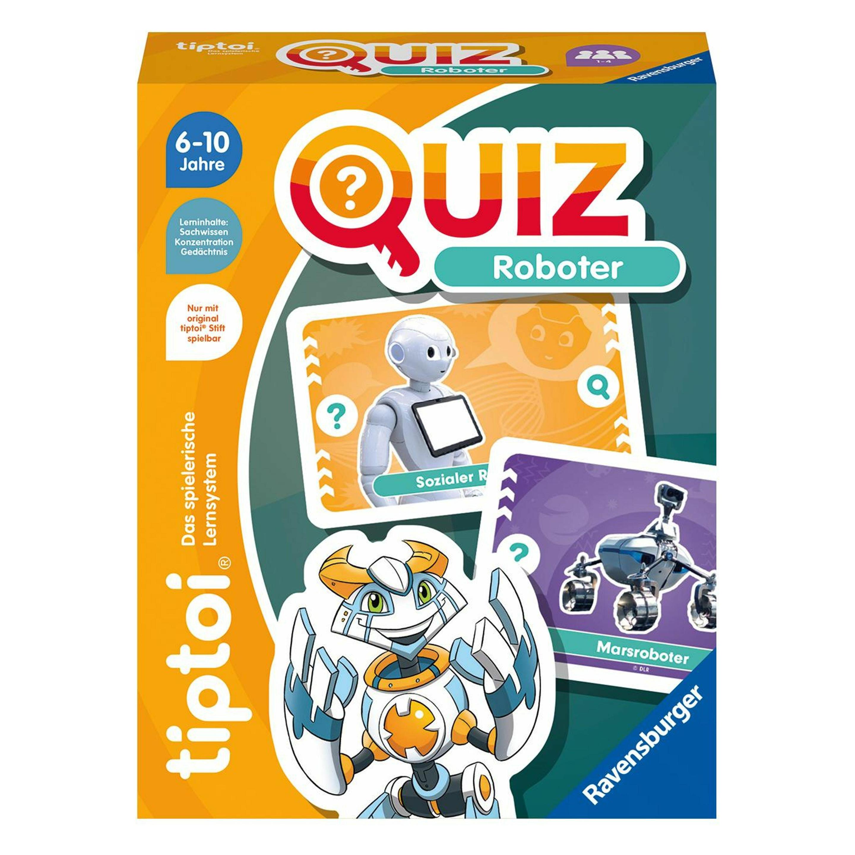 tiptoi Quiz Roboter (Deutsch, 6 - 10 Jahre) (00164)