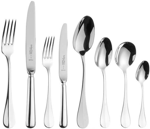 Arthur Price of England Baguette Sovereign Stainless Steel 44 Piece Cutlery Box Set