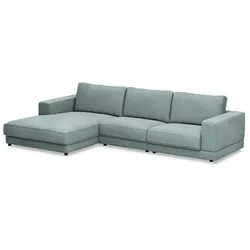 RAUM.FREUNDE Ecksofa Juni Stoff Light Blue