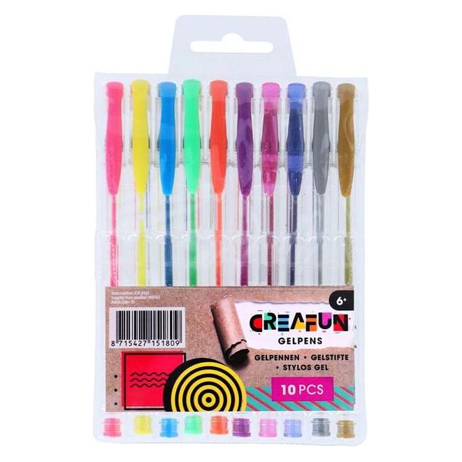 Creafun Gelschreiber Neon Glitter Metallic 10 Stk. (10x) (57965073)