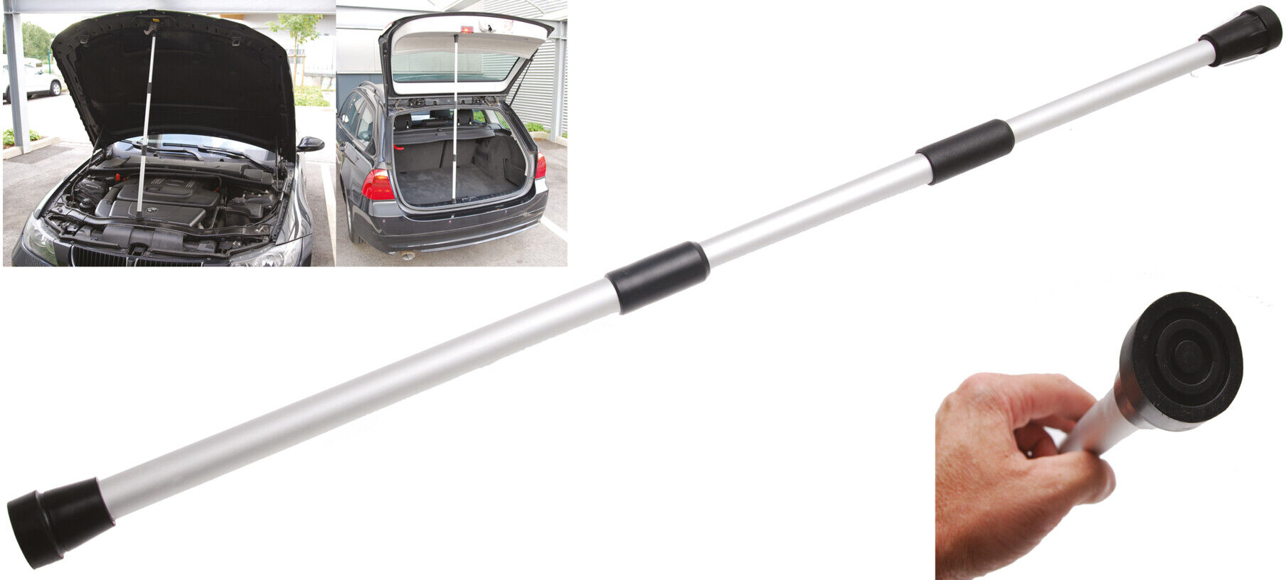 BGS Teleskopaufsteller für Motor-/Kofferraumdeckel ; BGS technic (8246)