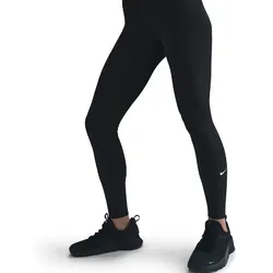 NIKE One High-Waist Leggings Damen 010 - black/white XS