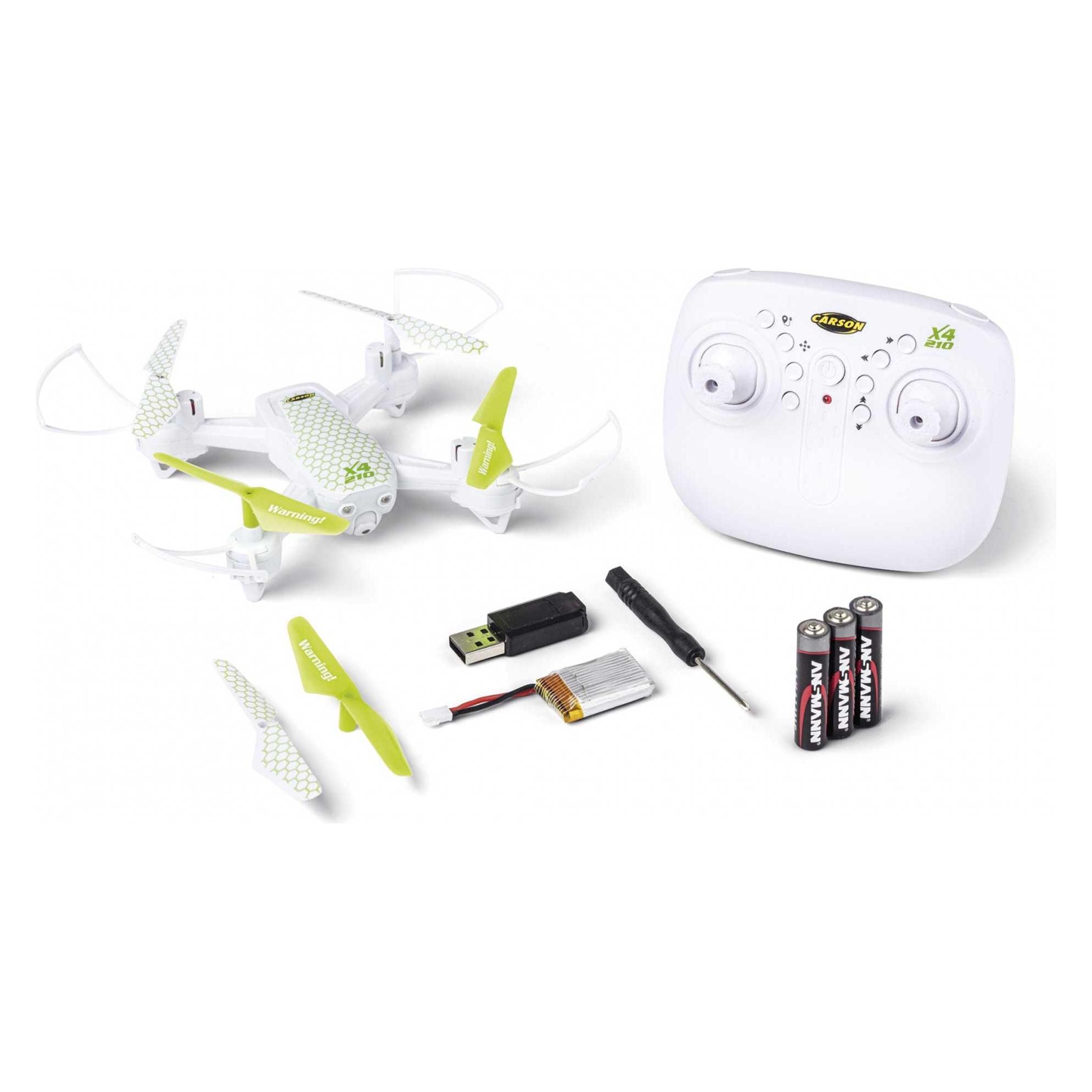 Carson X4 Quadcopter 210 (9 min, 44 g) (507176)