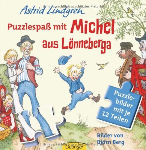 Astrid Lindgren - Puzzlespaß mit Michel aus Lönneberga - Preis vom 19.10.2026 19:33:35 h