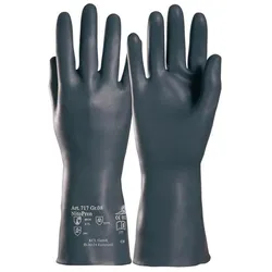 Honeywell, Schutzhandschuhe, Chemikalienhandschuhe Nitopren 717 Grösse 9 dunkelgrau EN 388, EN 374 PSA-Kategorie III (9)
