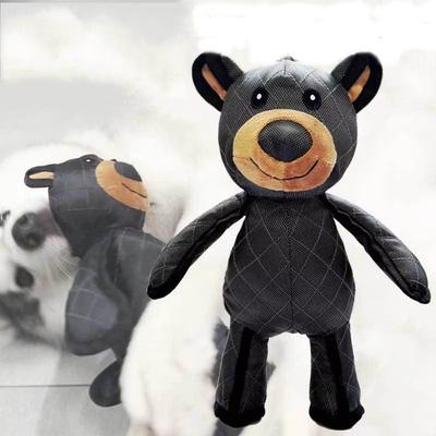 Inspired Finds Plush Pet Squeaky Dog Toy Robust Canvas Bear Interactive Pet Toy For Fun Play Plush Pet Squeaky Dog Toy Robust Canvas Bear Interactive Pet Toy For Fun Play