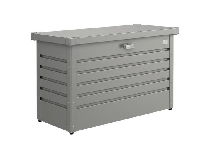 Kissenbox, Grau, Metall, 101x61x46 cm, rostfrei, wetterbeständig, Gartenzubehör, Gartenbox