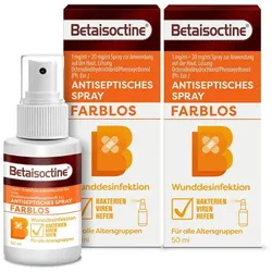 Betaisoctine Spray farblos Doppelpack 2X50 ml