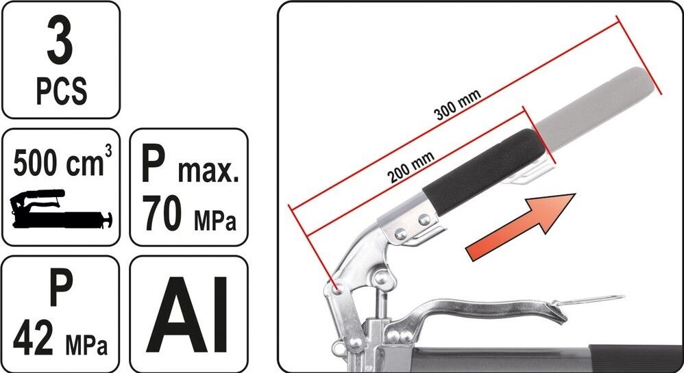 YATO YT-0704 Grease Gun