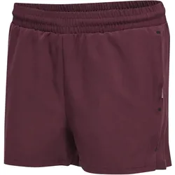 hummel MOVE Grid Woven Shorts Damen 3506 - grape wine M