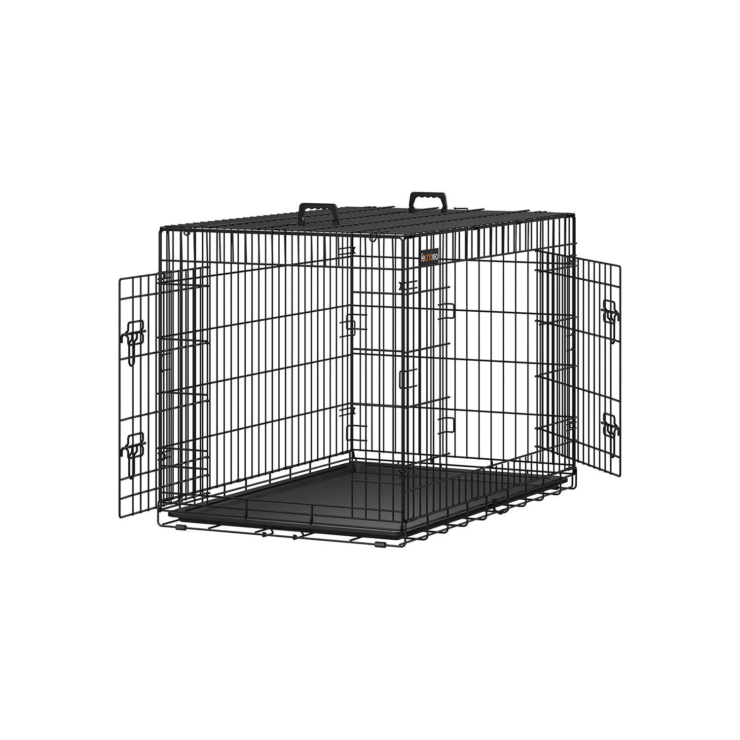 Feandrea Hundekäfig XL mit 2 Türen PPD42H