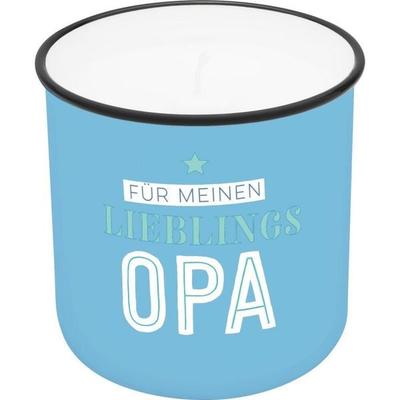 Kerze im Becher OPA