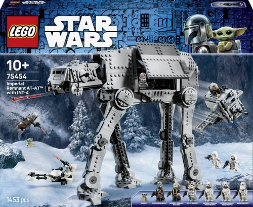 75454 LEGO STAR WARS AT-AT des Restimperiums mit INT-4 Bauspielzeug für großen Actionspaß mit 7 Charakteren wie dem