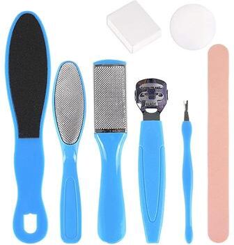 Everyday Crate 8 In 1 Professional Foot Care Pedicure Kit Callus Remover And Foot File Set 8 In 1 Professional Foot Care Pedicure Kit Callus Remover And Foot File Set