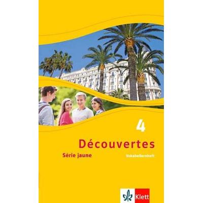 Découvertes Série jaune 4. Vokabellernheft, Geheftet von Fabienne Blot, Klett Schulbuchverlag