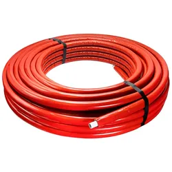 Mehrschichtverbundrohr mit Isolierung 6 mm - 16 x 2 mm - 50 m Rolle - Rot Mehrverbundrohr