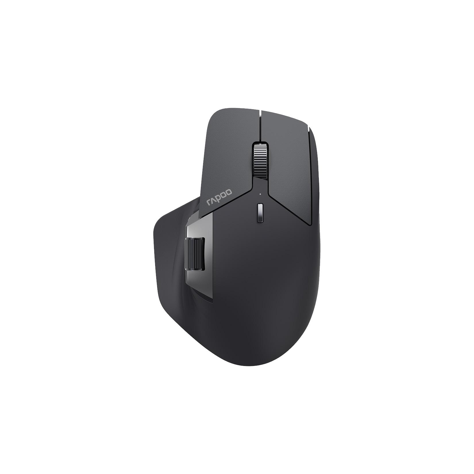 RAPOO MT760M - rechargeable Mouse Wireless, Bluetooth Light Black